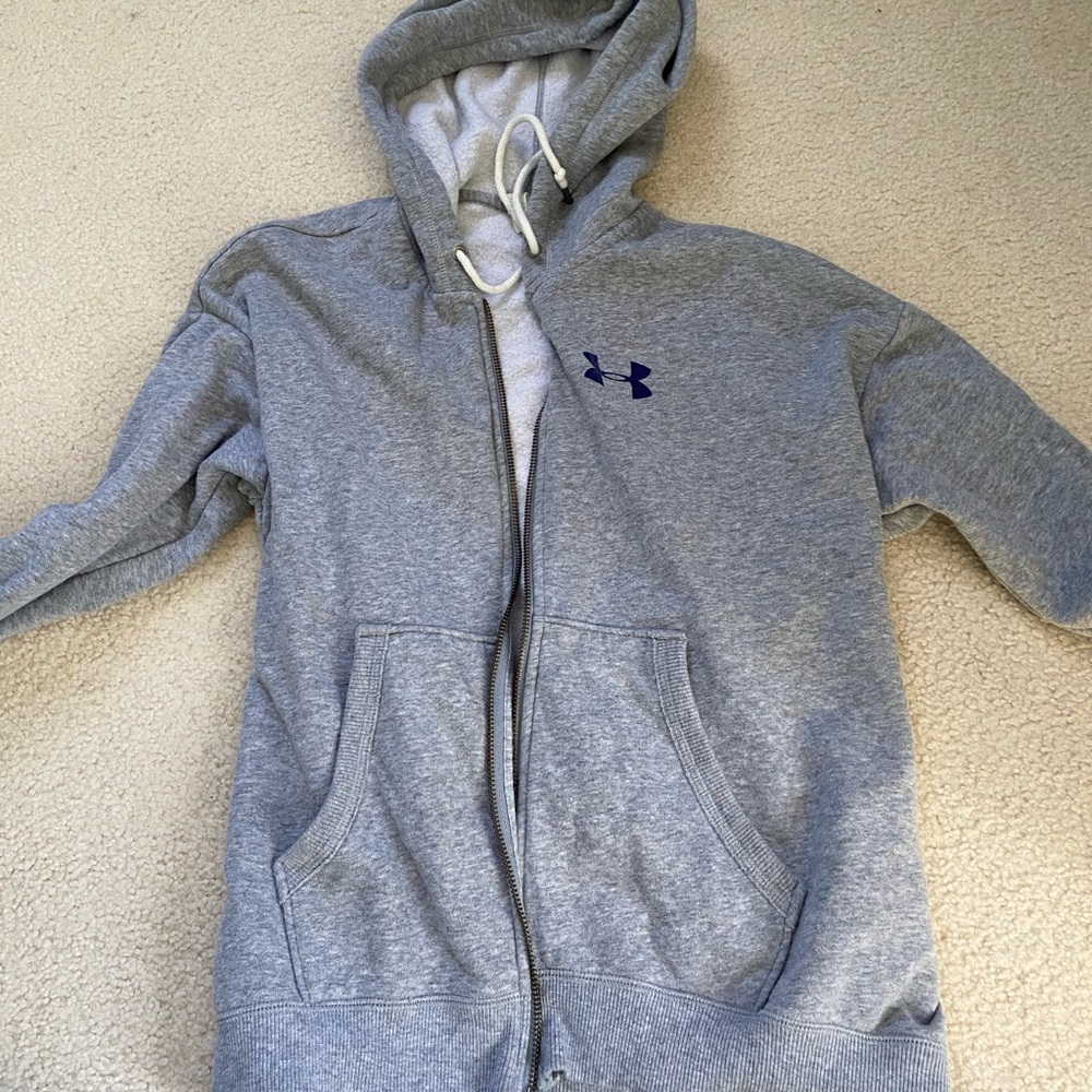 Under Armor Full zip with logo on back